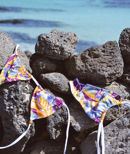 TROPICAL BIKINI TOP